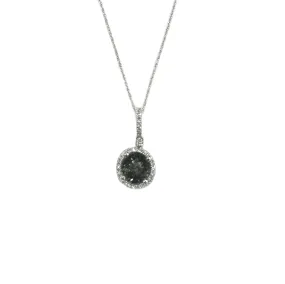 14KT Mystic Topaz & 0.11CTW Diamond Necklace