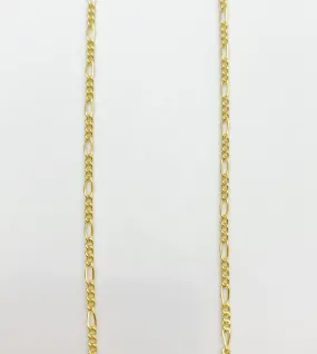 22” 14k Gold Filled Figaro Chain 1.5mm (S2031CLC-22)