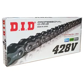428V x 122FB FJ O'Ring DID chain w/clip link (428V122)