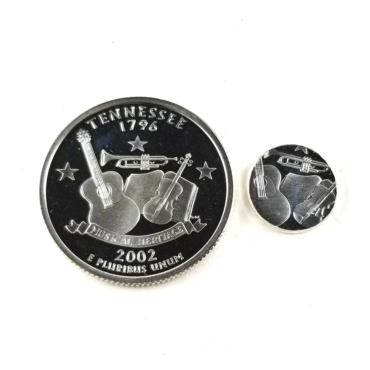 90% Silver Tennessee Quarter Ring