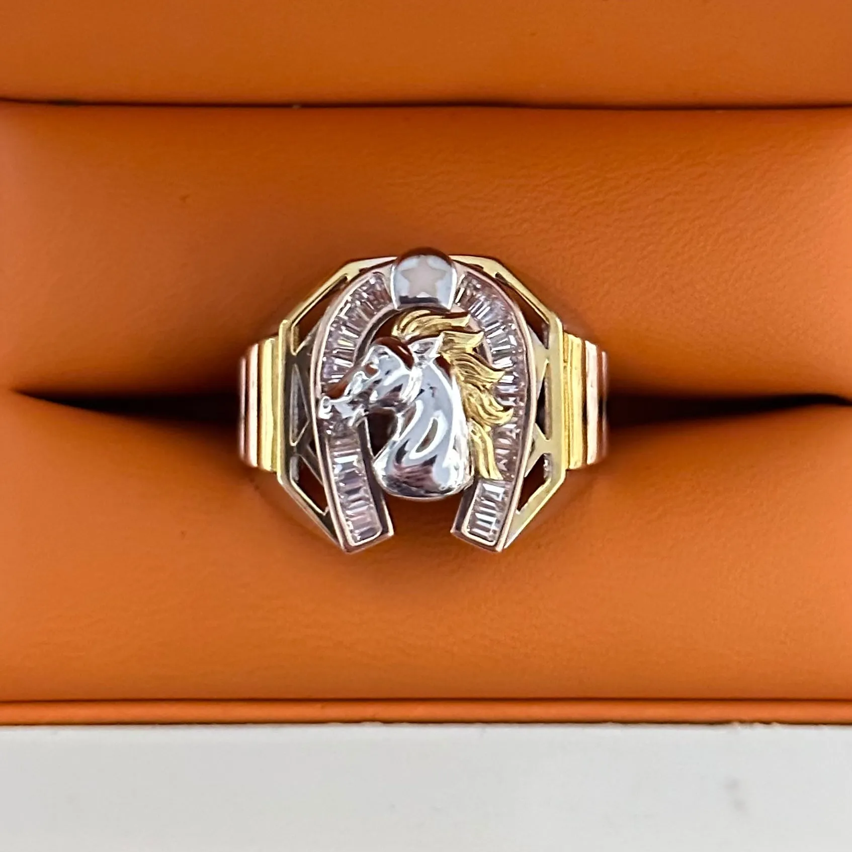 925 Silver Horse Ring 09