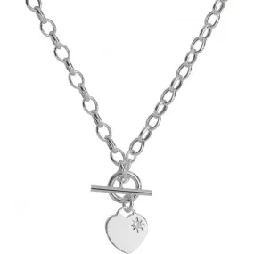 Acotis Silver Necklace T-Bar G3116