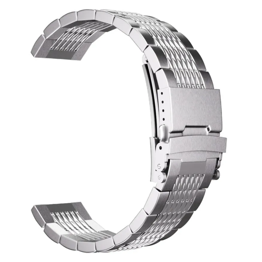 Amazfit GTR Mini Luxury Steel Chain Strap (Silver)