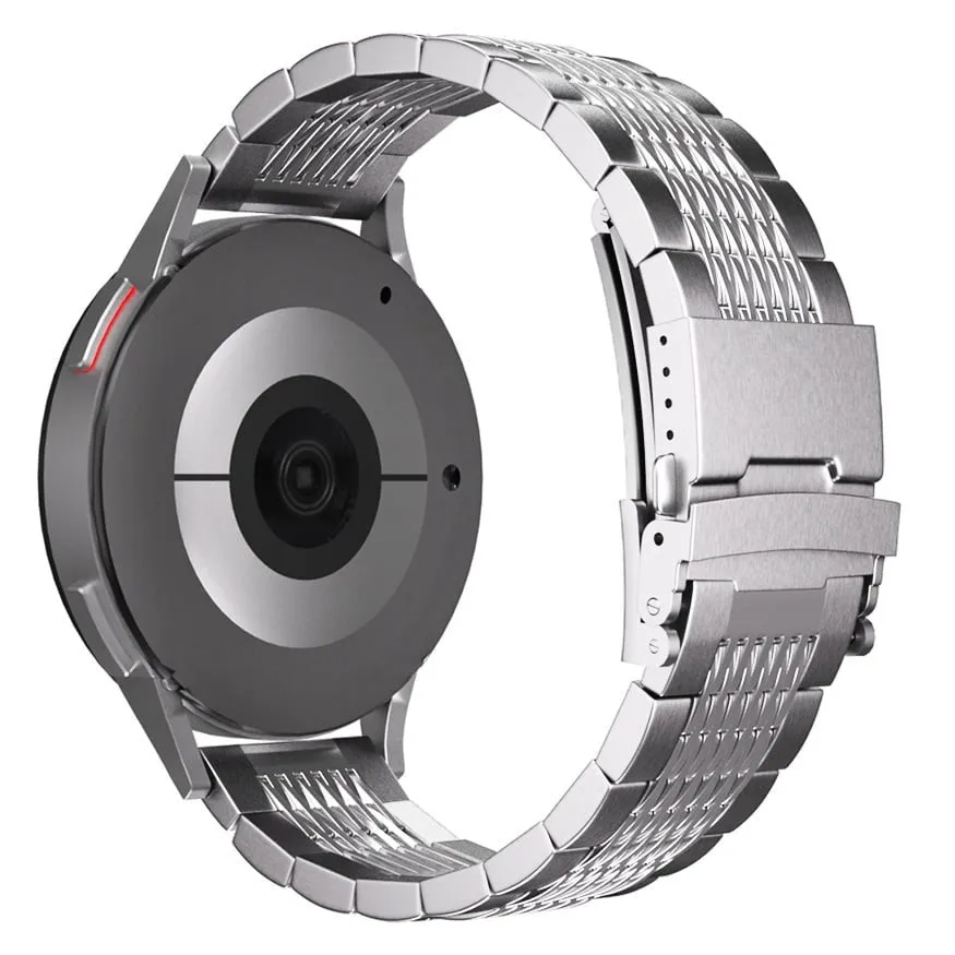 Amazfit GTR Mini Luxury Steel Chain Strap (Silver)