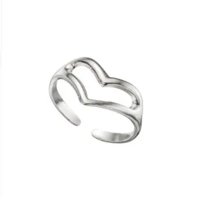 Amore Heart Toe Ring