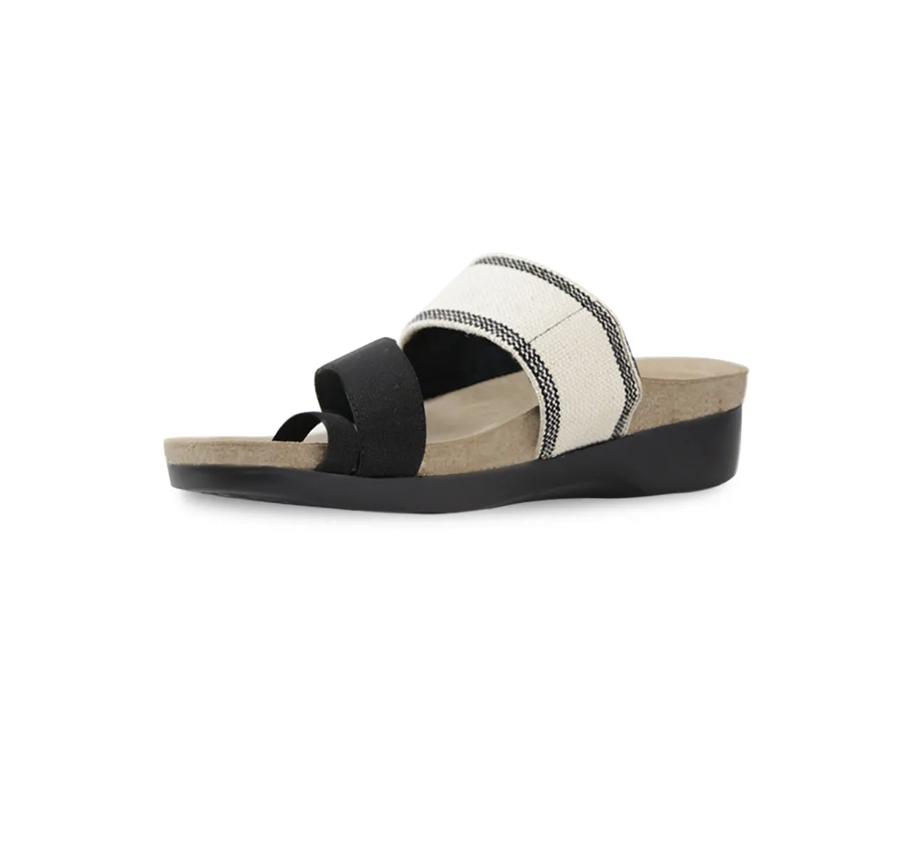 ARIES-CREAM W/ BLACK STRIPE