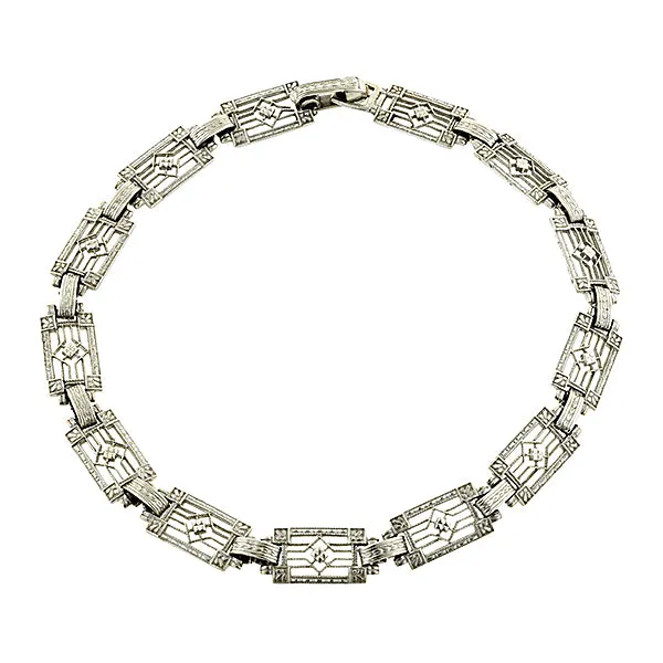 Art Deco Filigree Bracelet
