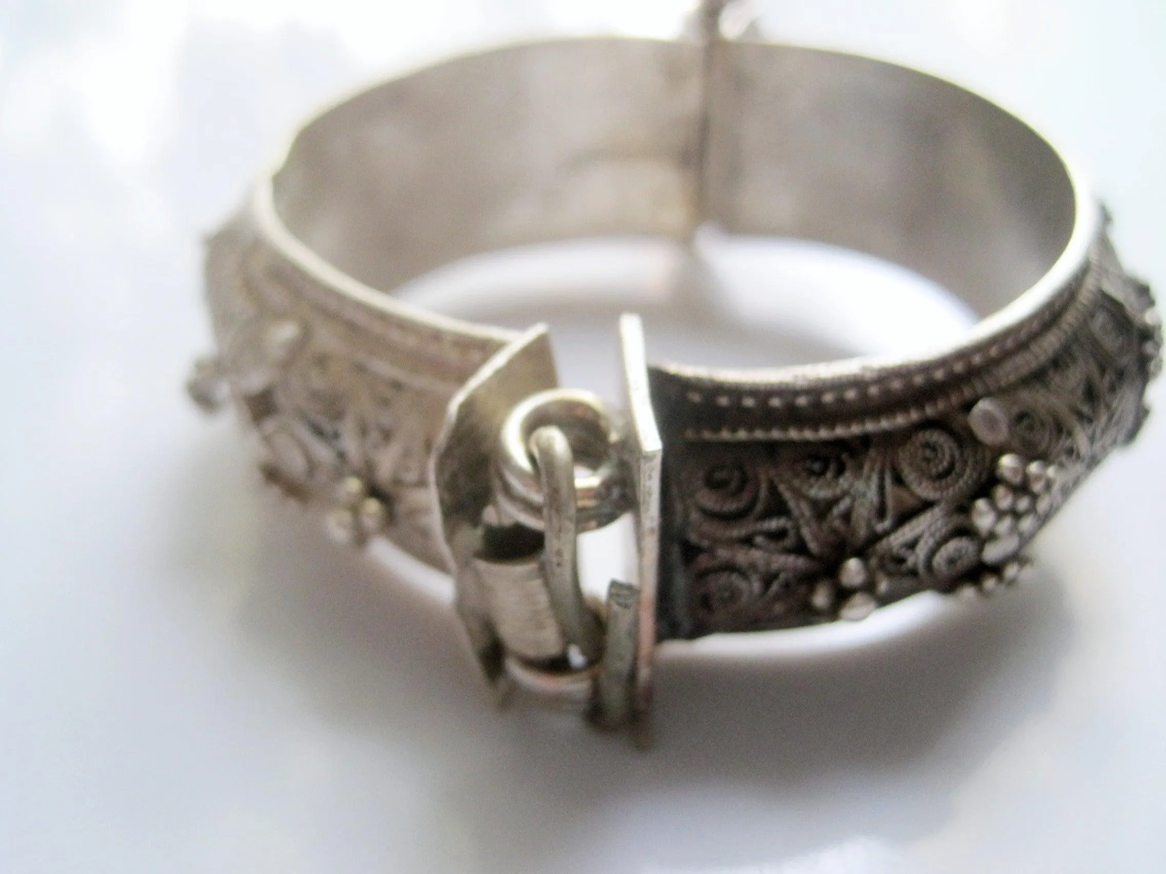 Bawsani Yemeni Silver Bracelet with Defects