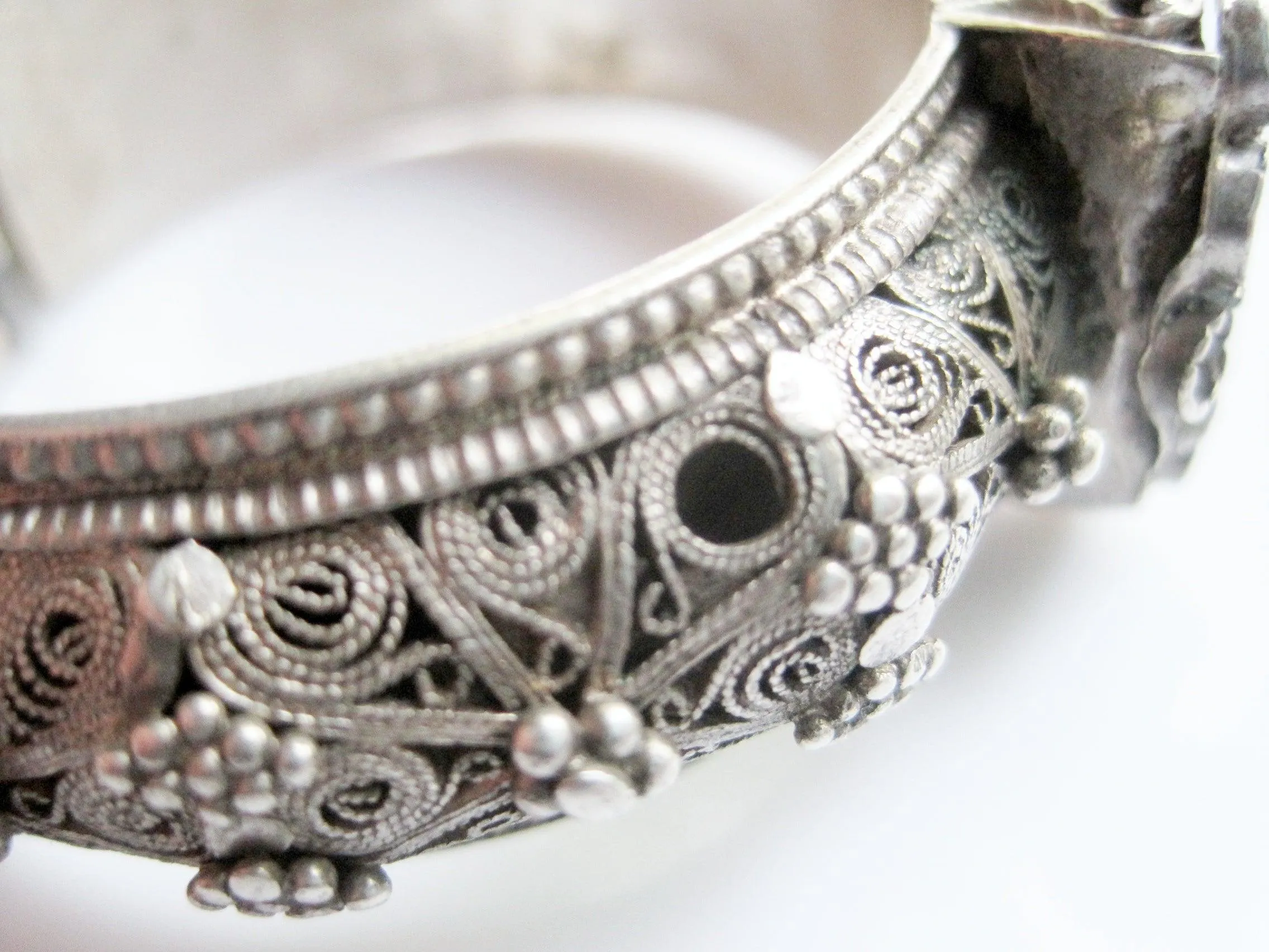 Bawsani Yemeni Silver Bracelet with Defects