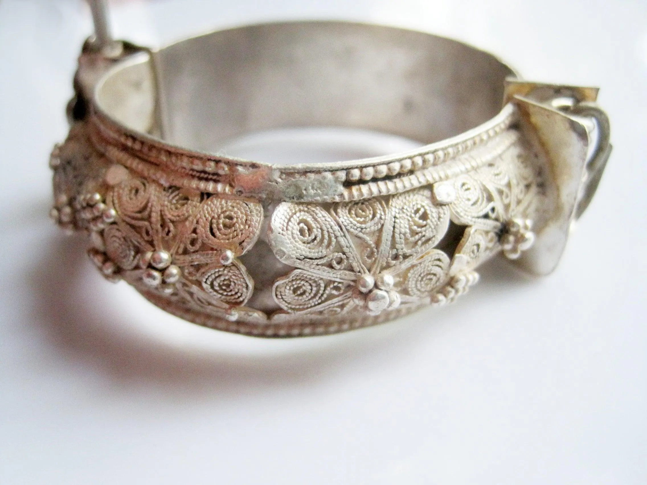 Bawsani Yemeni Silver Bracelet with Defects