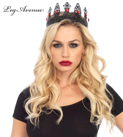 Black Metal Royal Crown