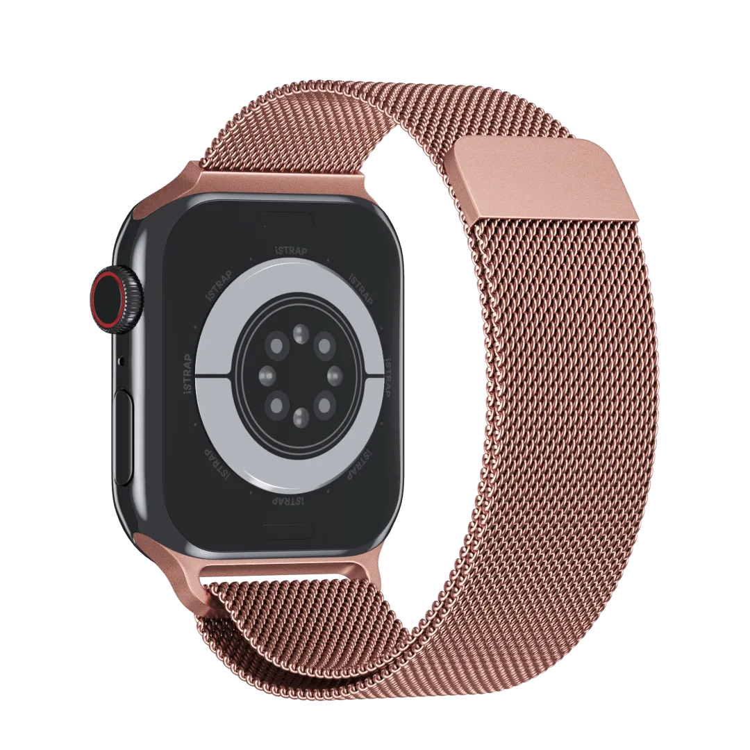 Blush Pink Milanese Loop for Apple Watch