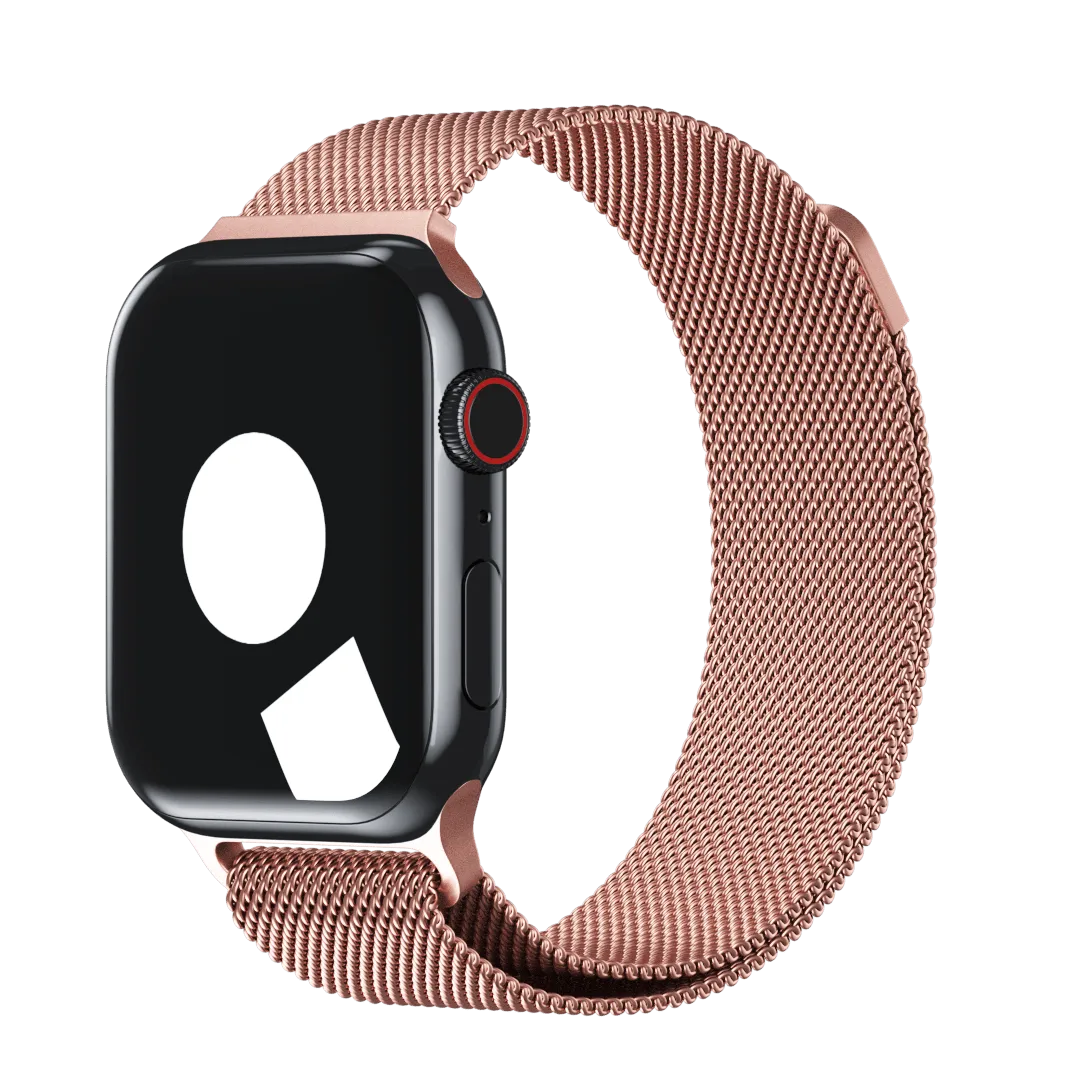 Blush Pink Milanese Loop for Apple Watch