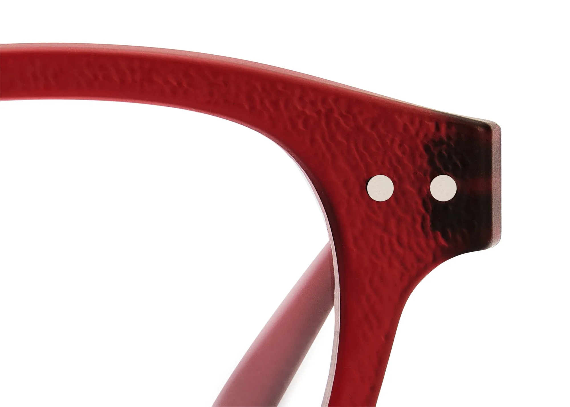 #C Reading Glasses - Rosy Red