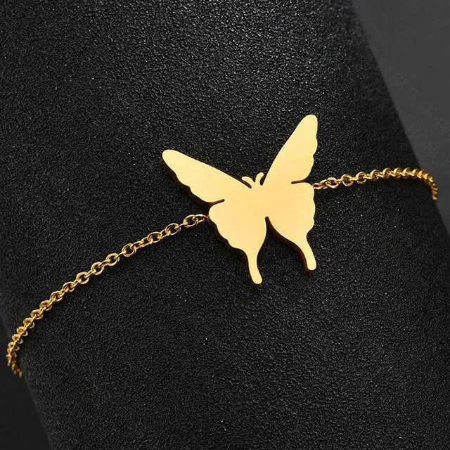 Children Butterfly Best Friend Bracelets - BFF Jewelry