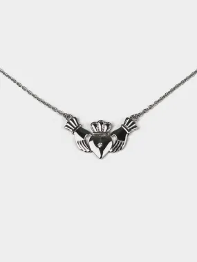 CLADDAGH PENDANT STERLING SILVER