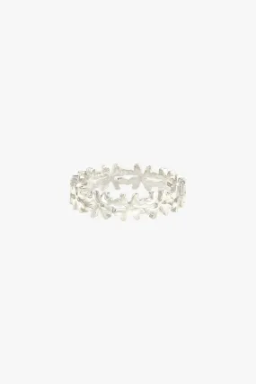 Clover club index ring silver