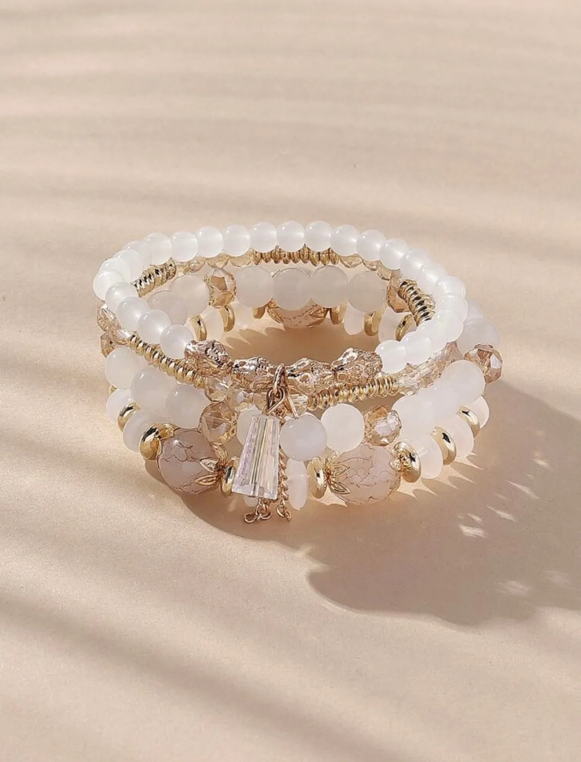Crystal Beaded Bracelet