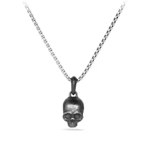 David Yurman 12mm Skull Pendant