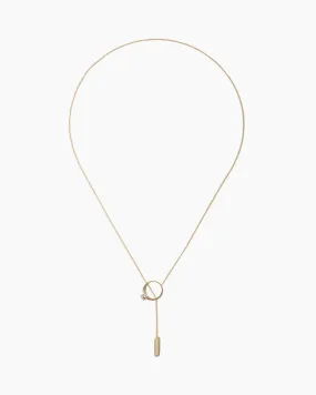 Diamond Ring Lariat