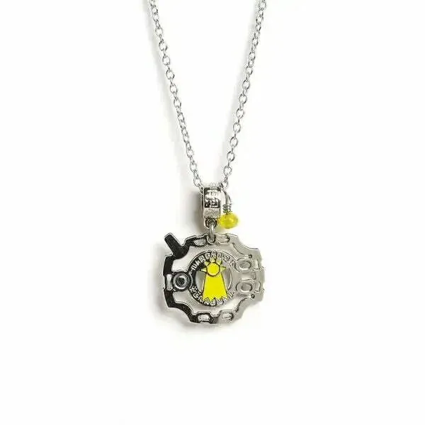 Digimon Adventure Digivice Takeru Takaishi & Patamon Necklace Pendant Japan