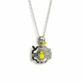 Digimon Adventure Digivice Takeru Takaishi & Patamon Necklace Pendant Japan