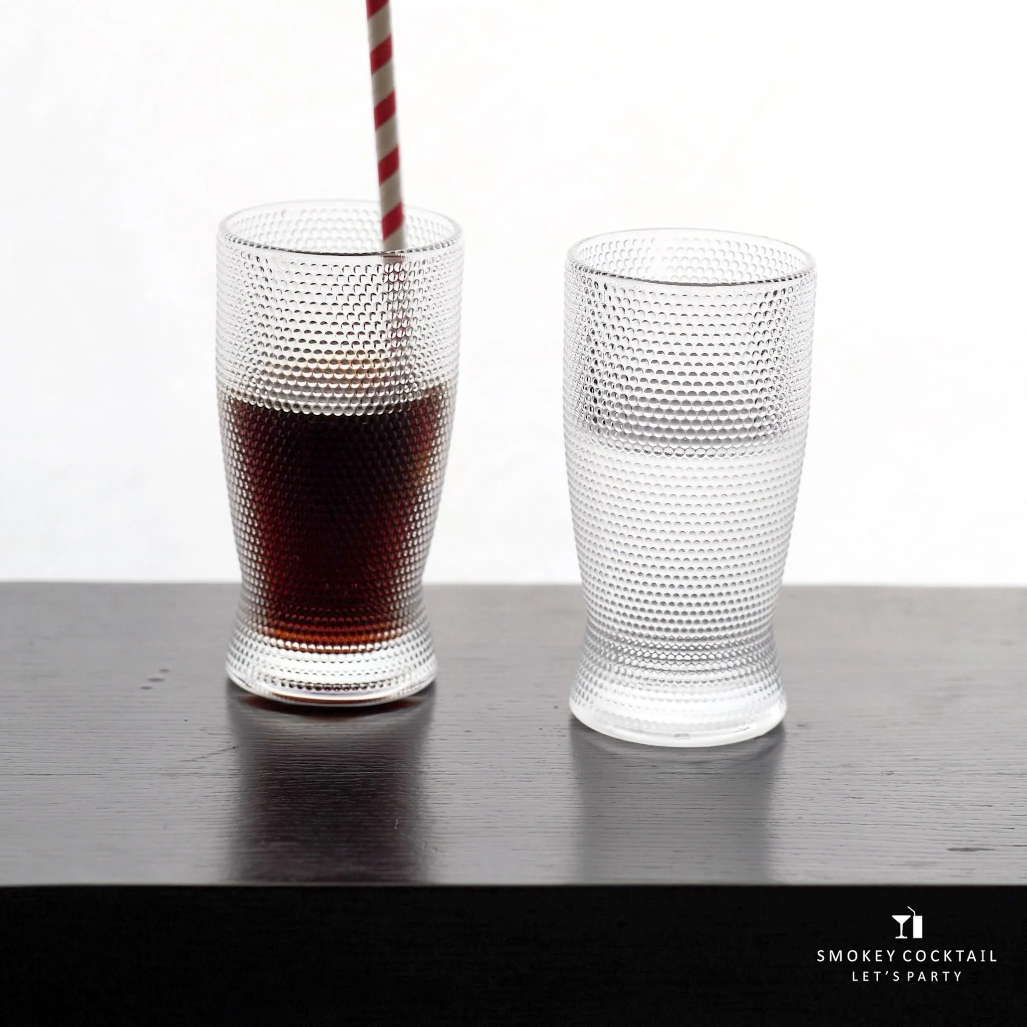 Dotty Elegance Tall Glass - Set Of 6