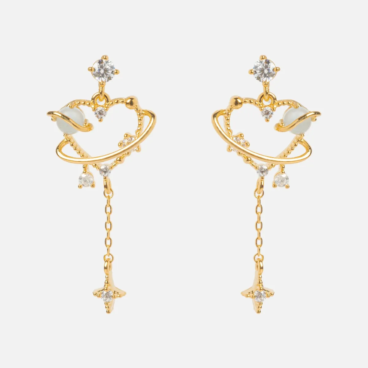 Dream Girl Dangle Hoops