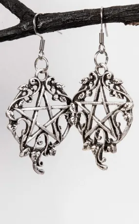 Druidess Earrings | Silver
