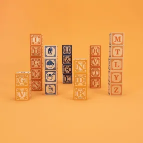 Dutch Language 28 Wooden Block Set