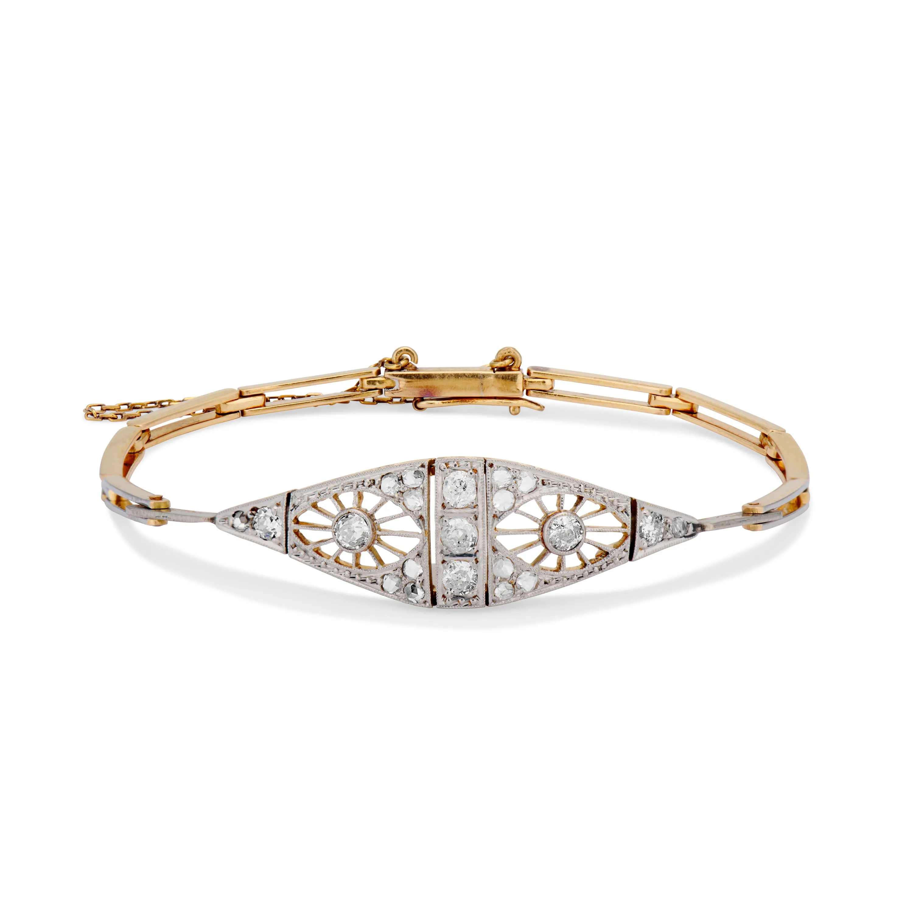 Edwardian Petite Diamond Bracelet