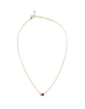 Elly Lou Celestial Necklace- Red