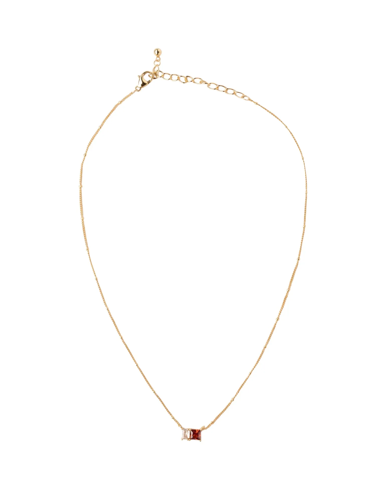 Elly Lou Celestial Necklace- Red