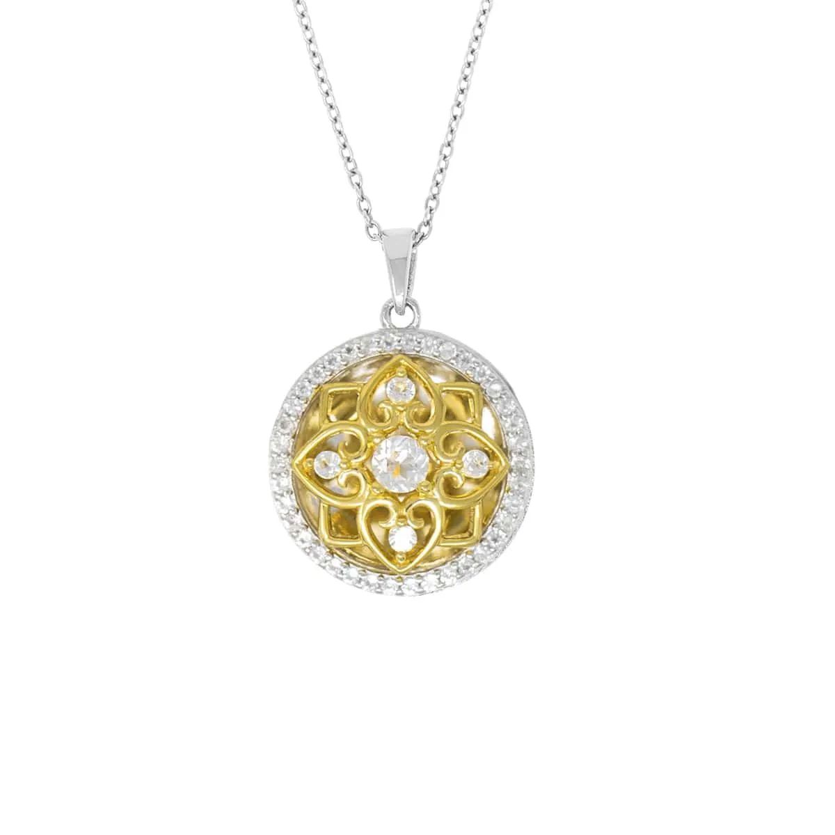 Elsie Locket Necklace 14K Gold