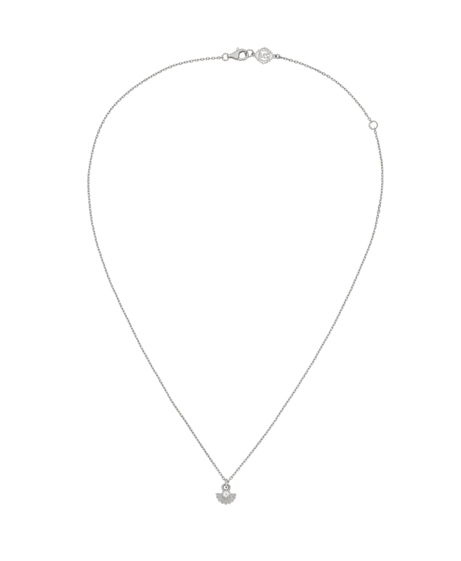 Eos Necklace | White Zircon