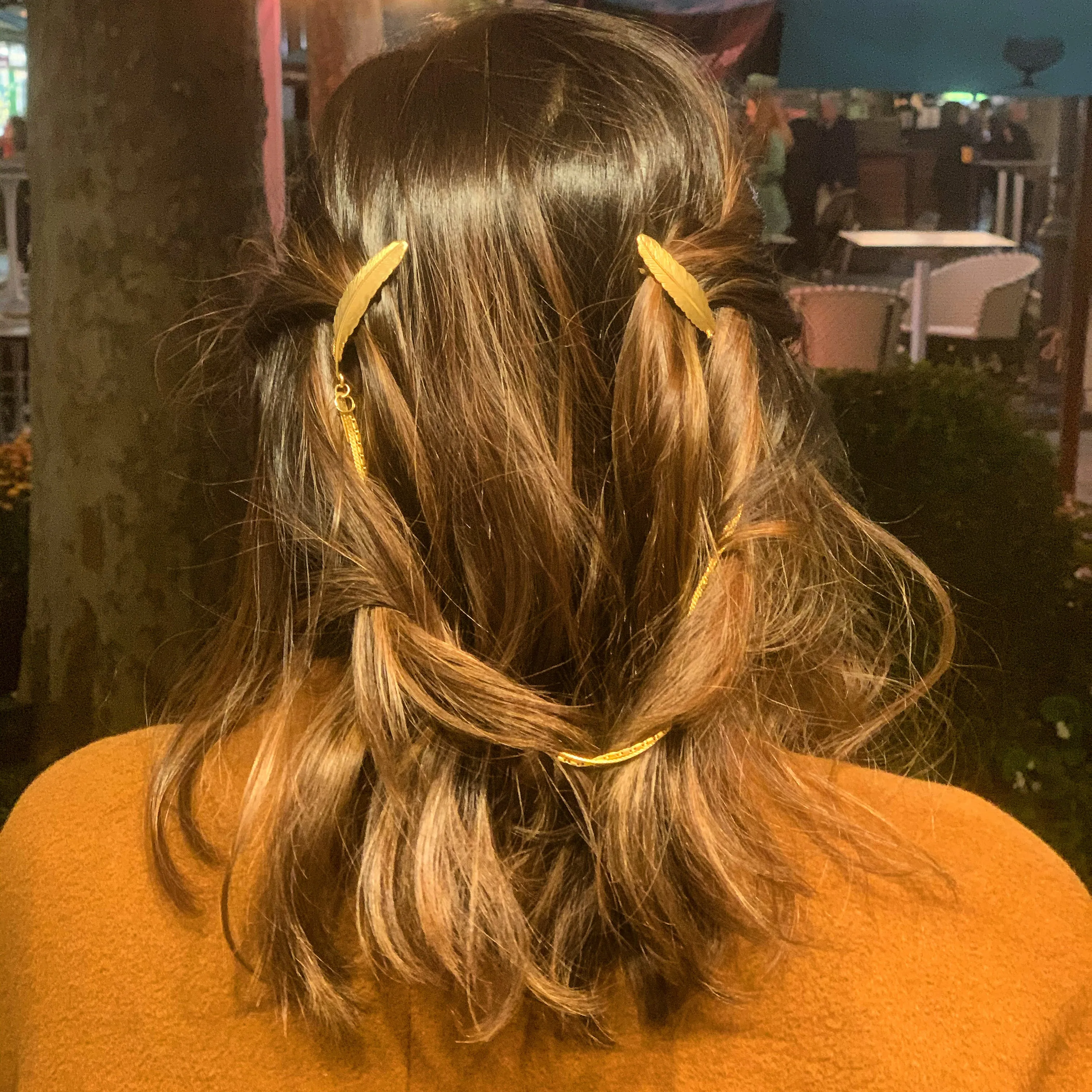 Feather Hair Chain