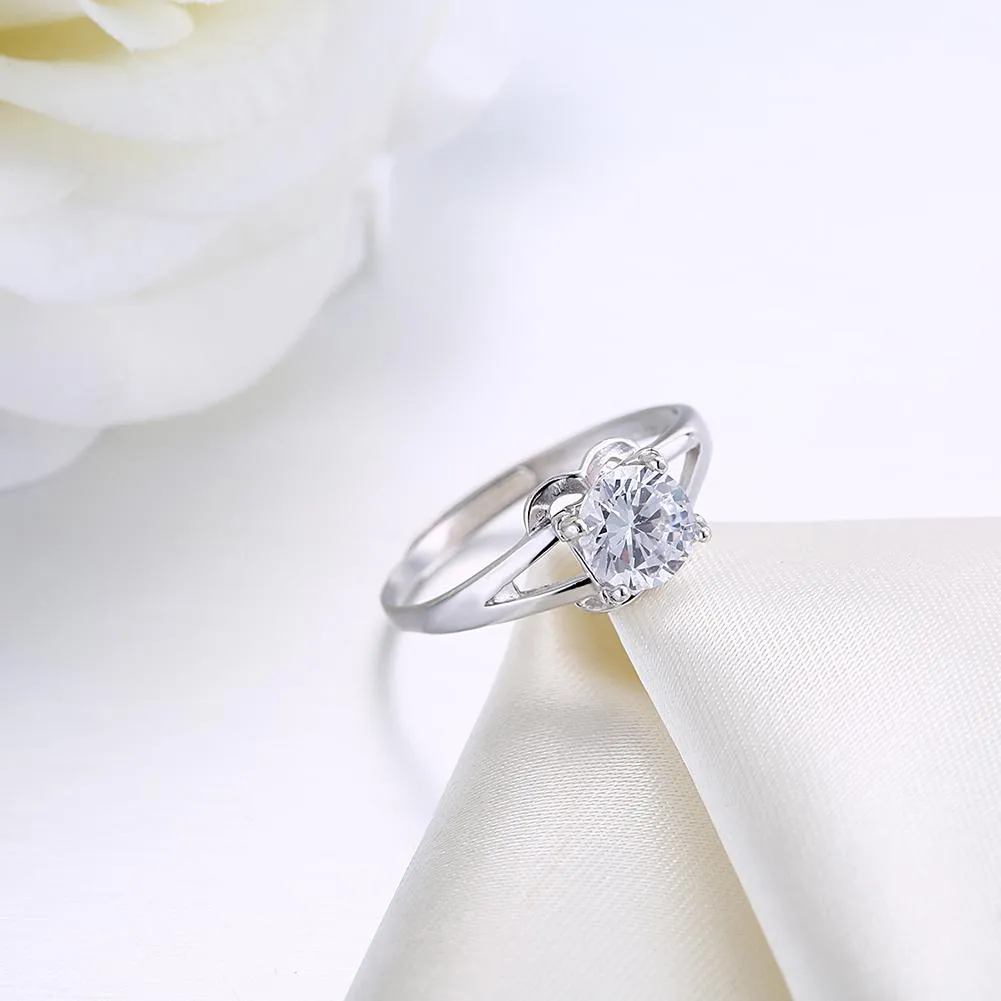 Fluer Sterling Silver Ring