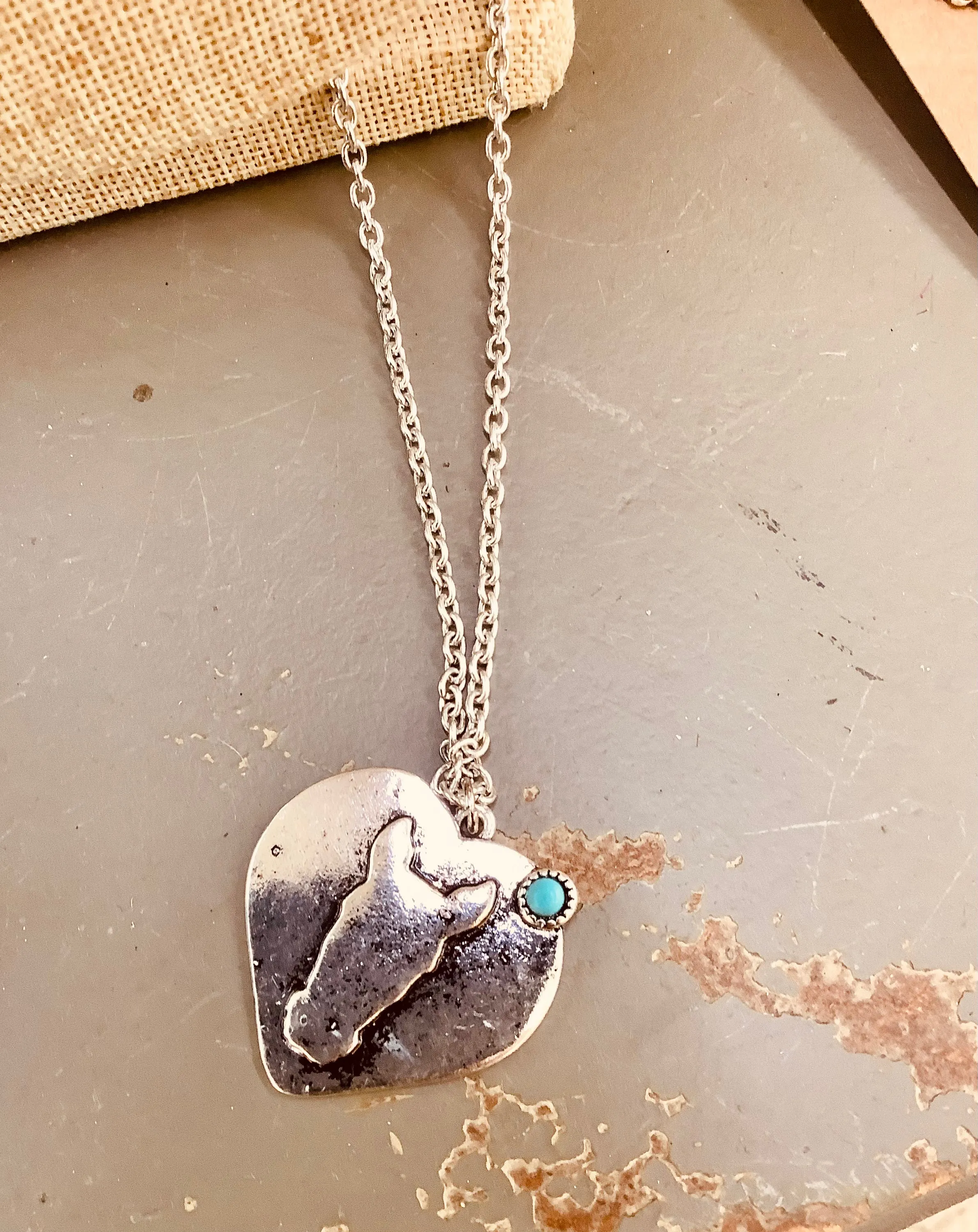 “For the love of horses” necklace
