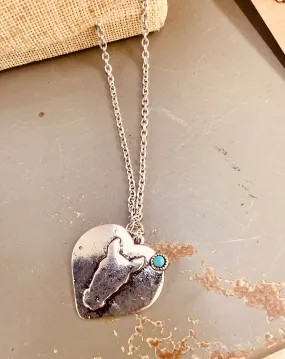 “For the love of horses” necklace