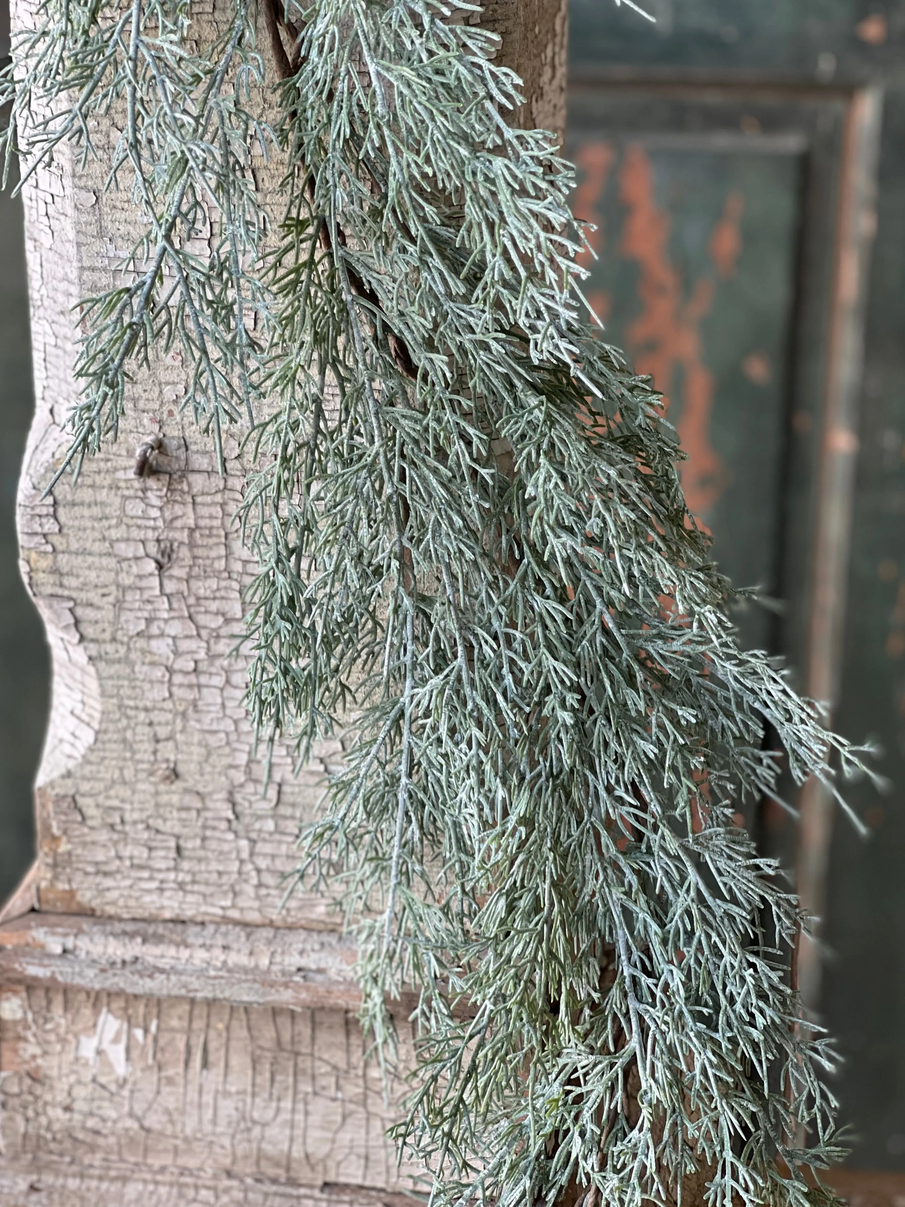 Frosted Filigree Juniper Garland | 6' | CASE PACK SPECIAL!  $5.95