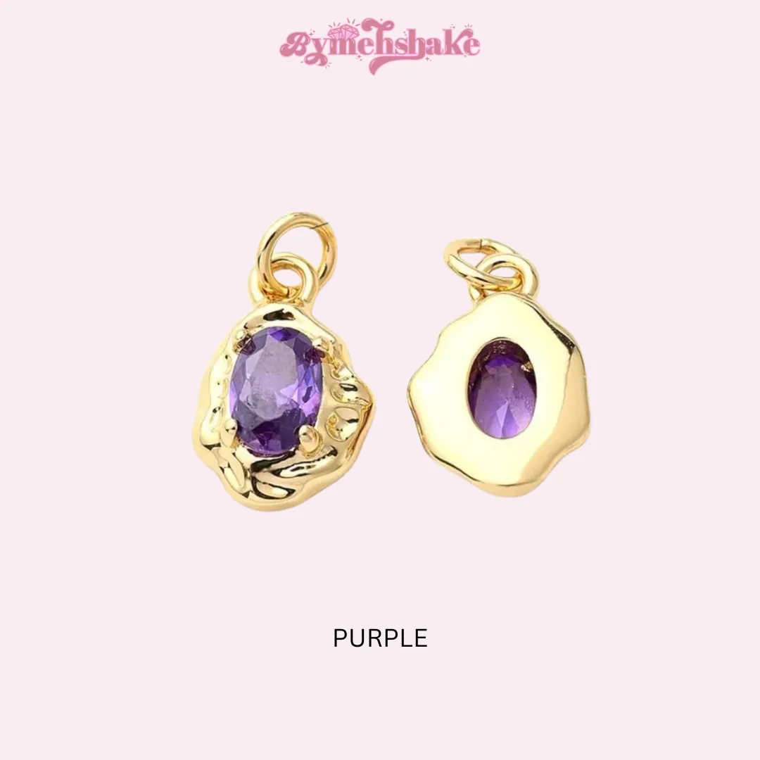 Geode necklace