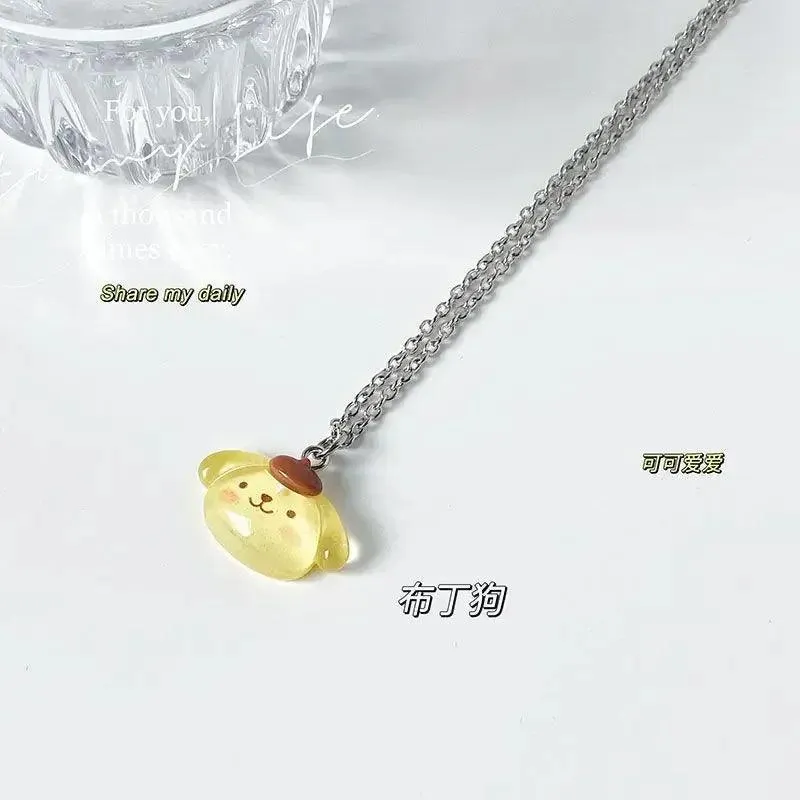 Hello Kitty Zircon Pendant: Sparkling Elegance & Whimsical Charm