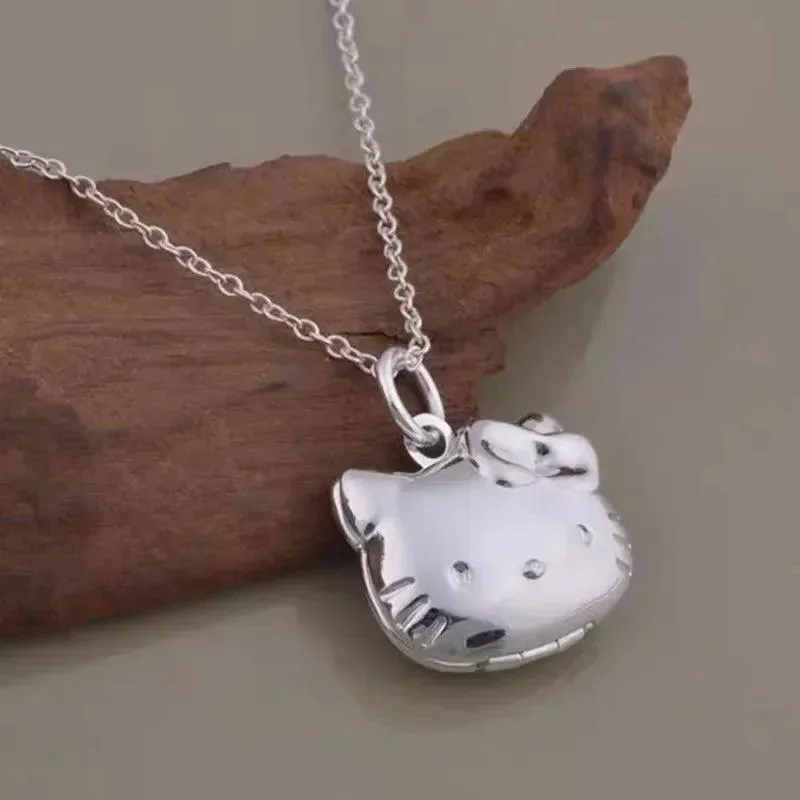Hello Kitty Zircon Pendant: Sparkling Elegance & Whimsical Charm