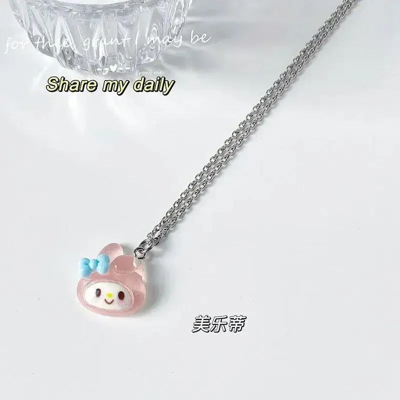 Hello Kitty Zircon Pendant: Sparkling Elegance & Whimsical Charm