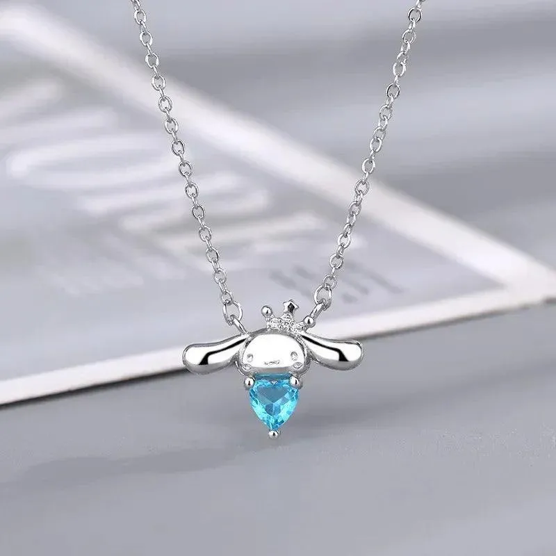 Hello Kitty Zircon Pendant: Sparkling Elegance & Whimsical Charm