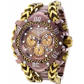 Invicta Men's Chronograph Watch - Reserve Gladiator Brown and Khaki Bracelet | 36619