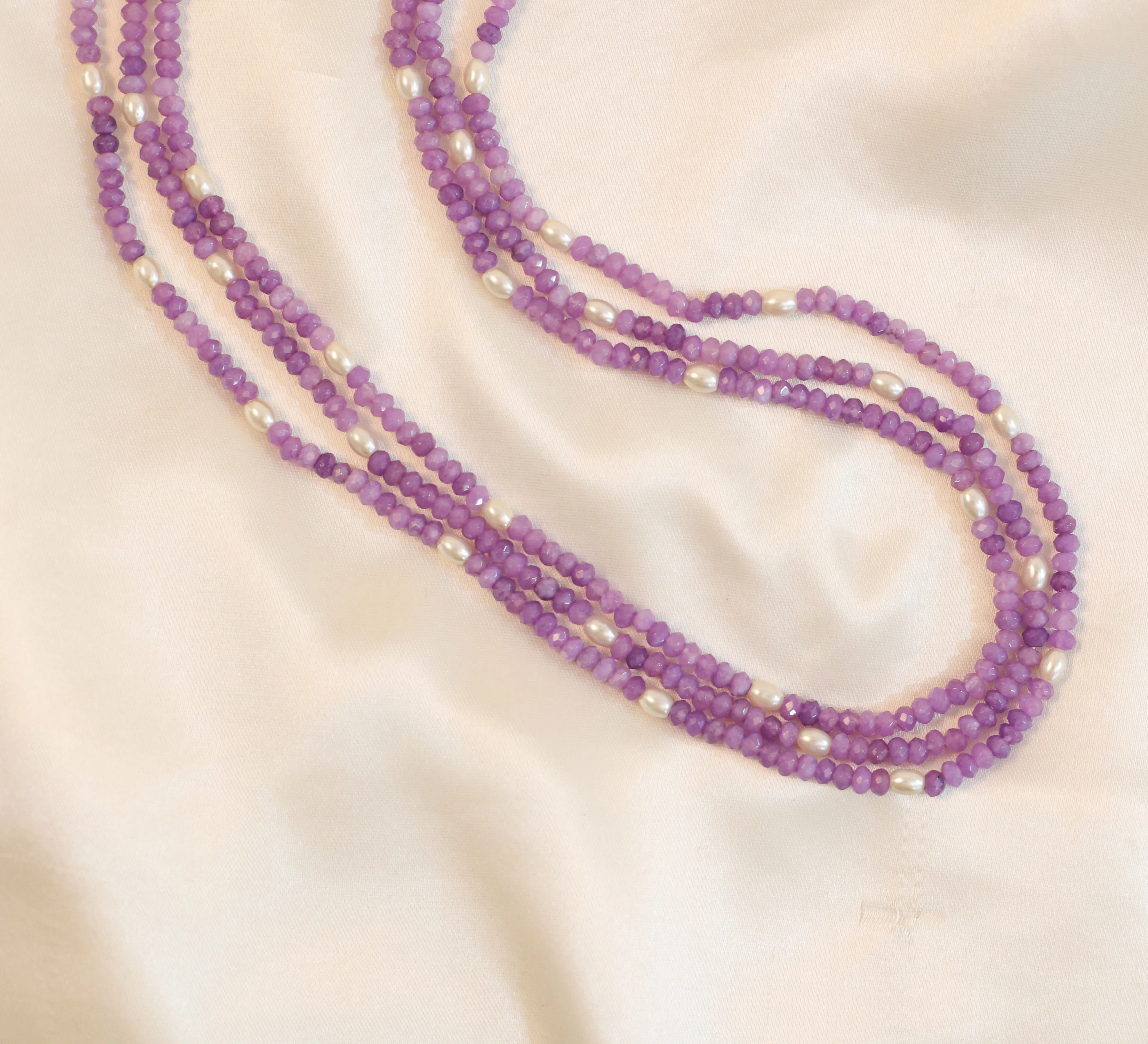 Jade Beads Mala Necklace