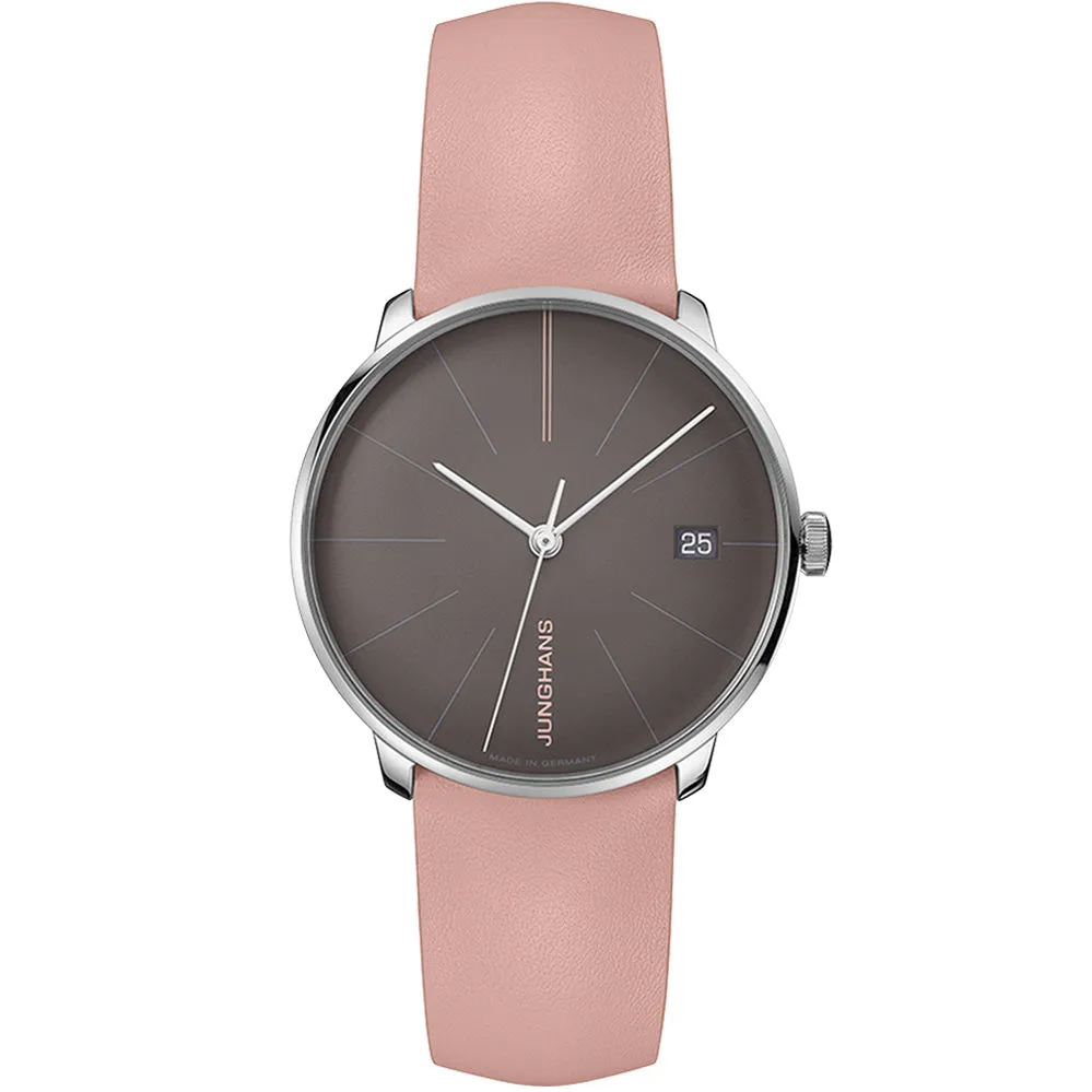 Junghans Meister Fein Kleine Ladies Pink Watch 27/4231.00
