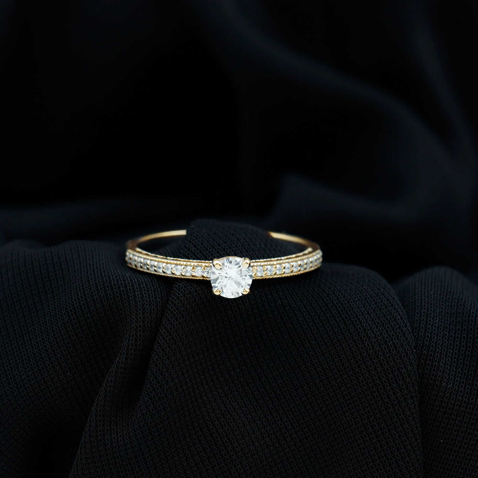 Lab Grown Diamond Solitaire Engagement Ring