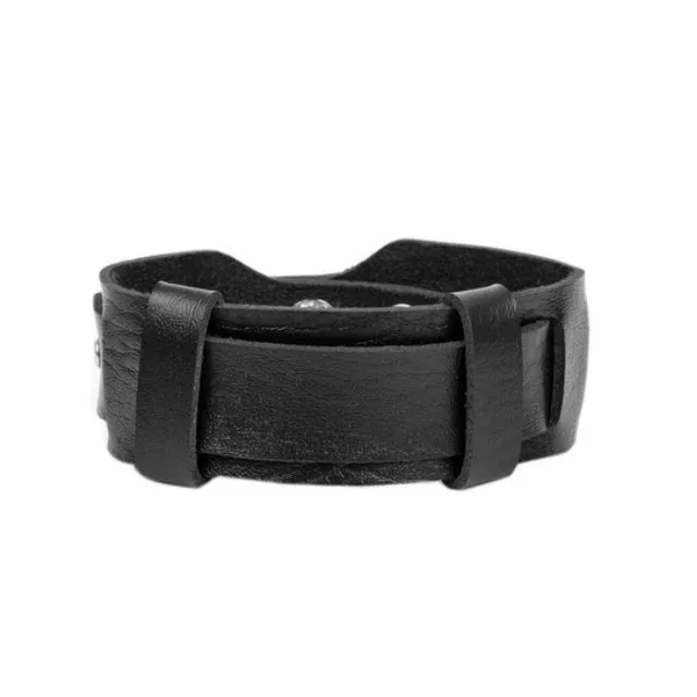 Leather Punk Bracelet